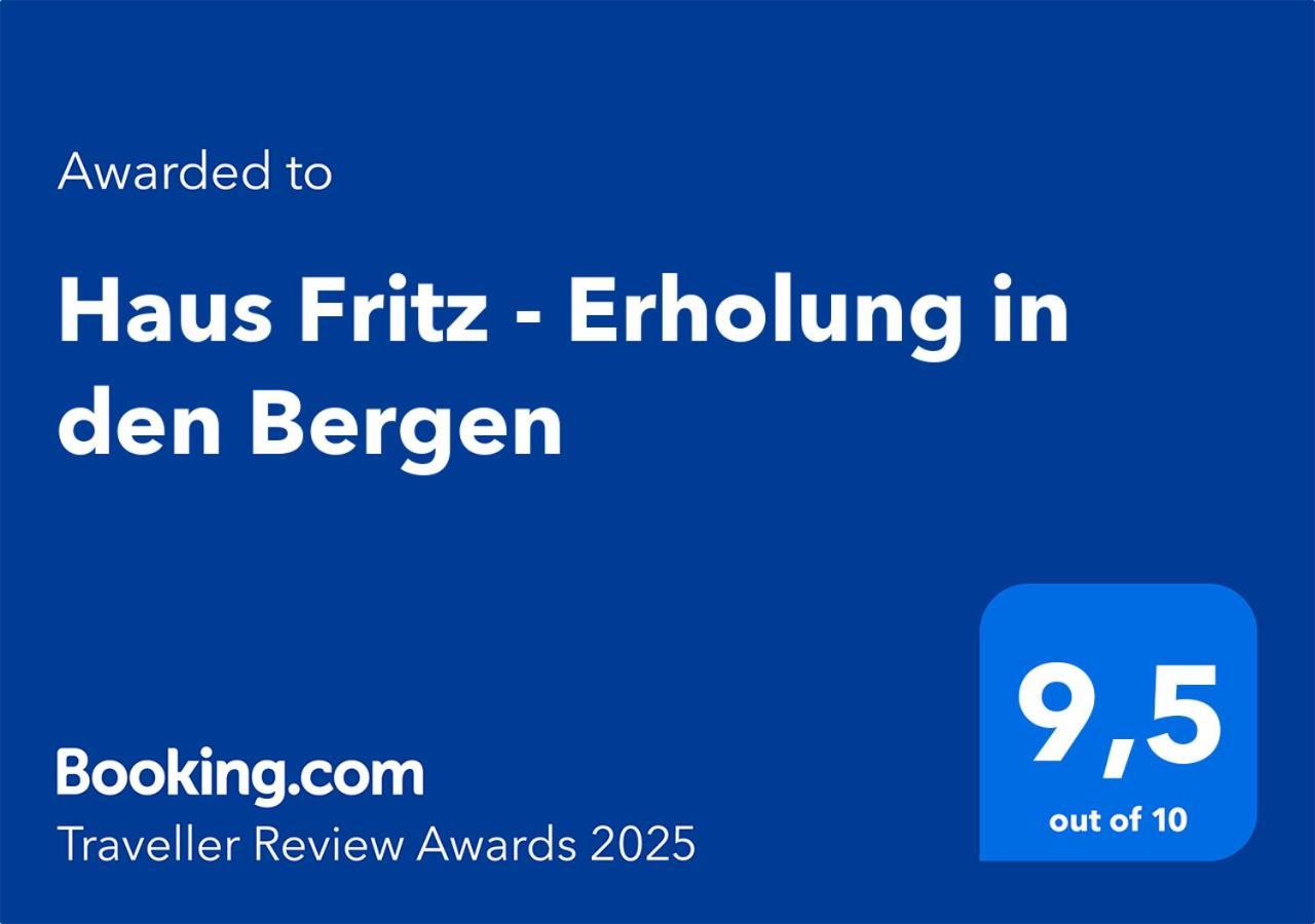 Haus Fritz - Erholung In Den Bergen Apartamento Donnersbachwald Exterior foto
